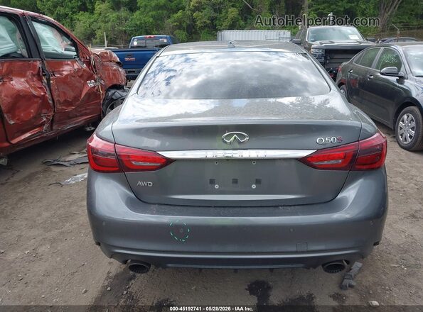 JN1FV7AR4JM480378 2018 INFINITI Q50 Gray 