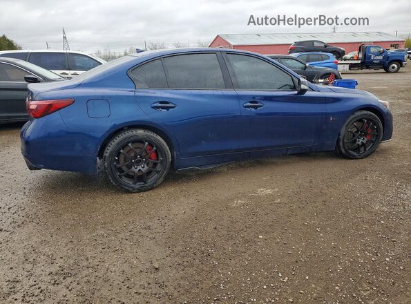 JN1FV7AR8KM801033 2019 INFINITI Q50 Blue 