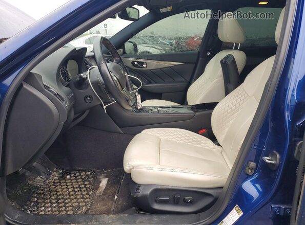 JN1FV7AR8KM801033 2019 INFINITI Q50 Blue 