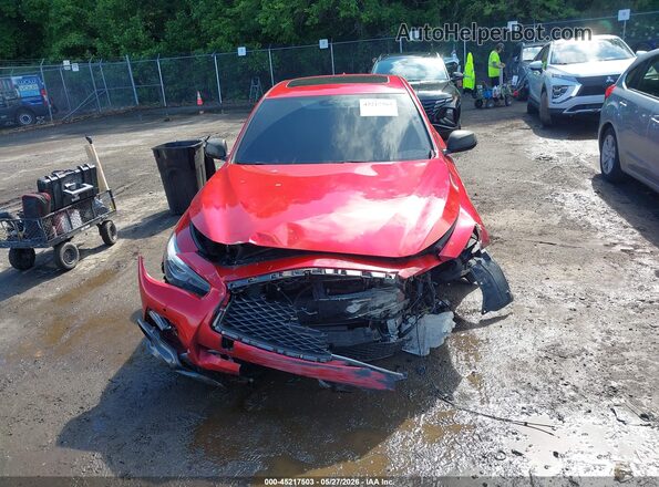 JN1FV7ARXKM800823 2019 INFINITI Q50 Red Սարքավորումների վահանակի տեսք