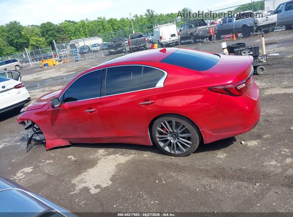 JN1FV7ARXKM800823 2019 INFINITI Q50 Red Սալոնի 360 աստիճան տեսք