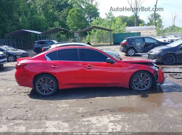 JN1FV7ARXKM800823 2019 INFINITI Q50 Red Սալոնի հետևի տեսք