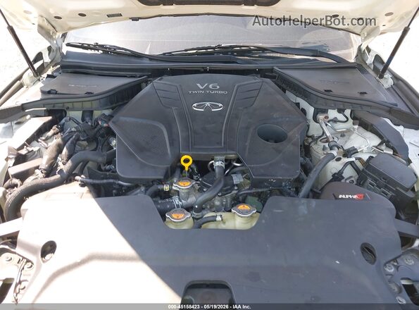 JN1FV7ARXLM660600 2020 INFINITI Q50 White Rear view