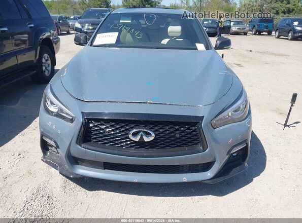 JN1FV7DR4MM880117 2021 INFINITI Q50 Blue წინა პანელის ხედი
