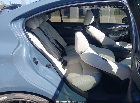 JN1FV7DR4MM880117 2021 INFINITI Q50 Blue VIN კოდის სტიკერის ხედი