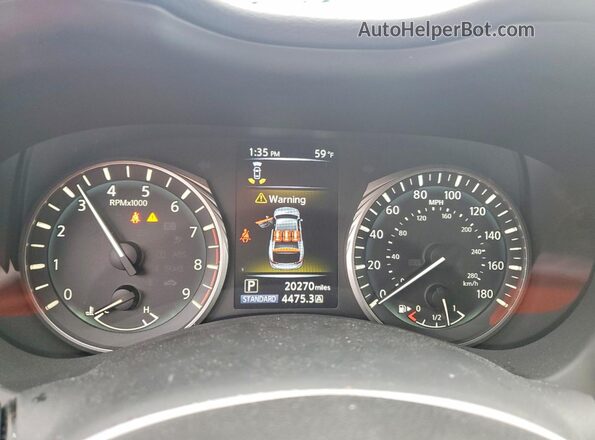 JN1FV7DR4RM680426 2024 INFINITI Q50 Black Vista del cuadro de instrumentos