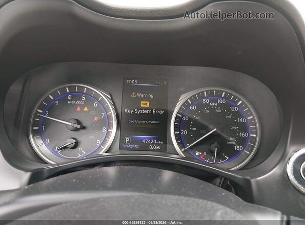 JN1FV7EL2JM630283 2018 INFINITI Q60 White Вид задніх сидінь
