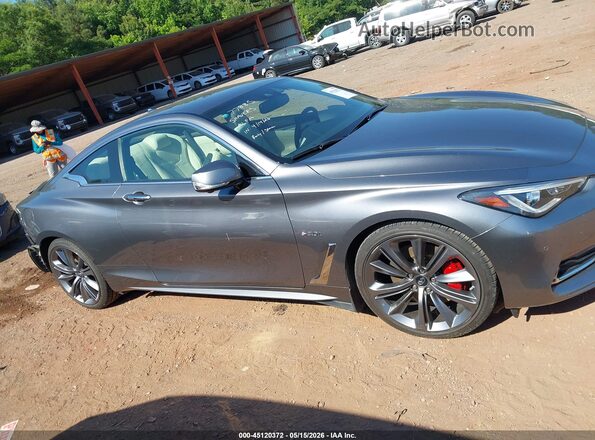 JN1FV7EL7JM631350 2018 INFINITI Q60 Black Rear interior view