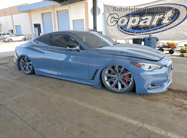 JN1FV7LKXMM530530 2021 INFINITI Q60 Gray Przód prawy