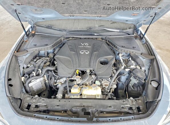 JN1FV7LKXMM530530 2021 INFINITI Q60 Gray Widok wnętrza z tyłu