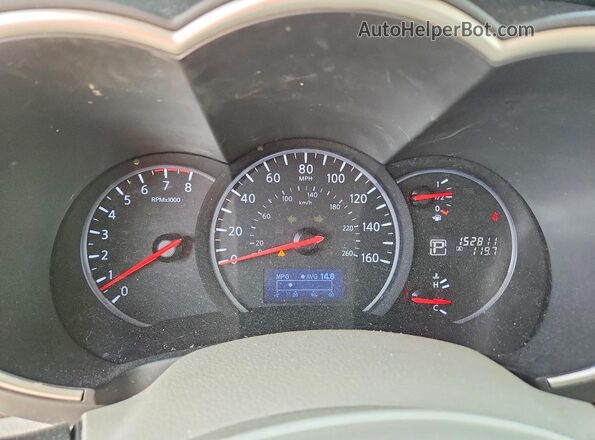 JN8AE2KP1G9150950 2016 NISSAN QUEST Silver Widok zestawu wskaźników