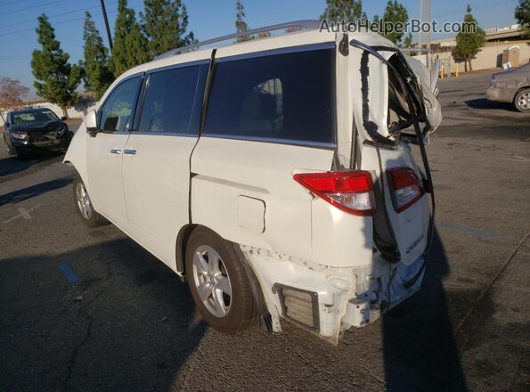JN8AE2KP2H9165586 2017 NISSAN QUEST White Задня права чверть