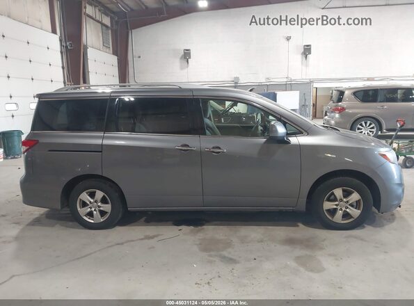 JN8AE2KP3G9152599 2016 NISSAN QUEST Gray Вид задньої частини салону