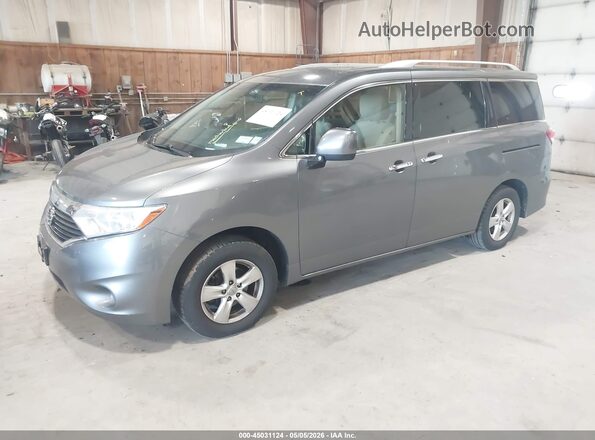 JN8AE2KP3G9152599 2016 NISSAN QUEST Gray Передня ліва чверть