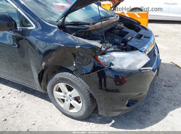 JN8AE2KP3G9154885 2016 NISSAN QUEST Black Widok z przodu