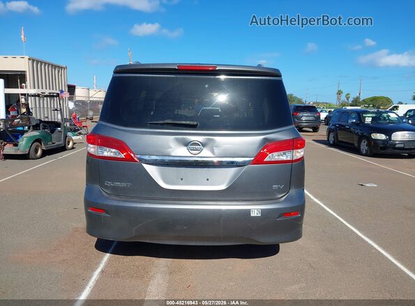 JN8AE2KP4H9170210 2017 NISSAN QUEST Gray 