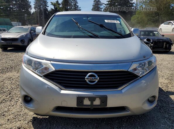 JN8AE2KP6H9166966 2017 NISSAN QUEST Silver 