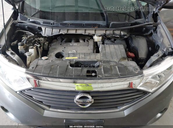 JN8AE2KP8H9168024 2017 NISSAN QUEST Gray უკანა ხედი
