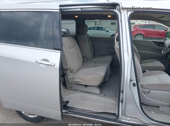 JN8AE2KP9G9153868 2016 NISSAN QUEST Silver Vista de la etiqueta del VIN