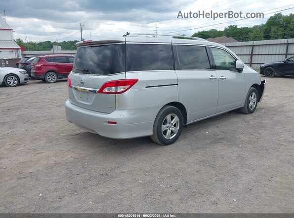 JN8AE2KP9G9153868 2016 NISSAN QUEST Silver Trasero derecho