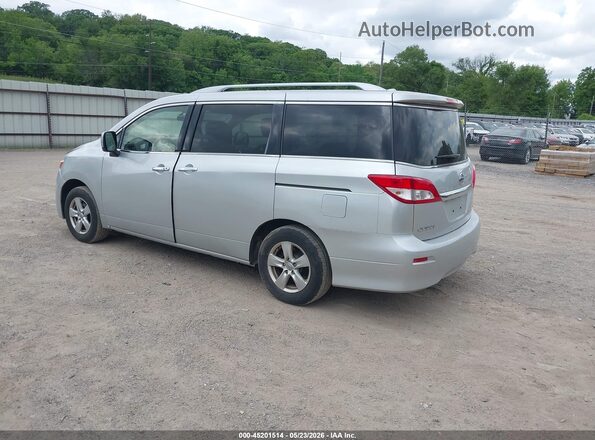 JN8AE2KP9G9153868 2016 NISSAN QUEST Silver Trasero izquierdo