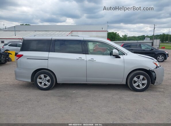 JN8AE2KP9G9153868 2016 NISSAN QUEST Silver Vista interior trasera