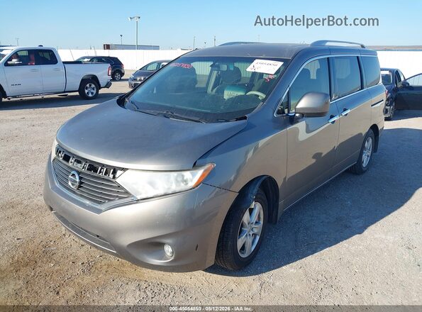 JN8AE2KPXG9151370 2016 NISSAN QUEST Желто-коричневый Передняя левая четверть