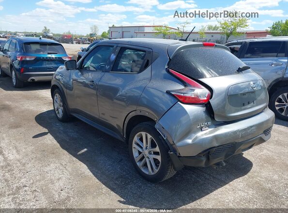JN8AF5MR3GT600503 2016 NISSAN JUKE Gray Задня ліва чверть