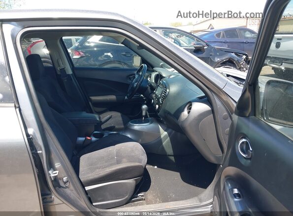 JN8AF5MR3GT600503 2016 NISSAN JUKE Gray Вид салону спереду