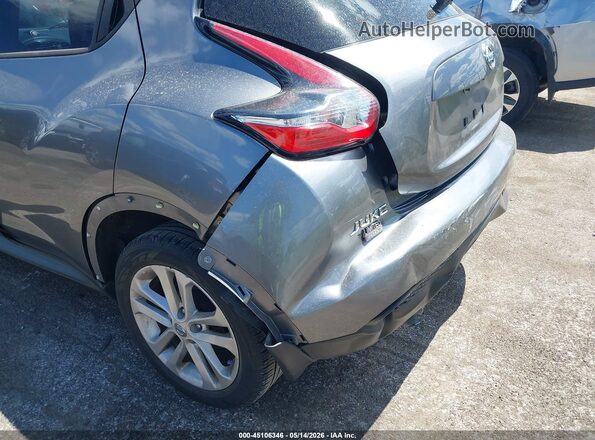 JN8AF5MR3GT600503 2016 NISSAN JUKE Gray Вид спереду