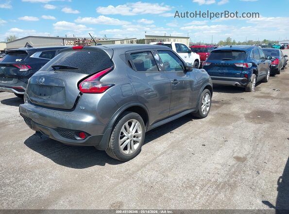 JN8AF5MR3GT600503 2016 NISSAN JUKE Gray Задня права чверть
