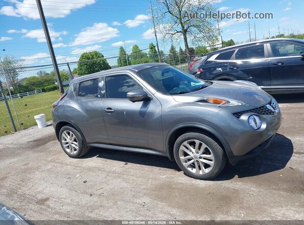 JN8AF5MR3GT600503 2016 NISSAN JUKE Gray Вид задньої частини салону