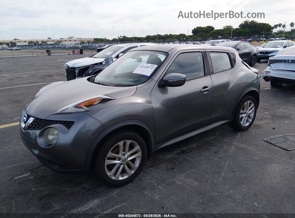 JN8AF5MR3GT606964 2016 NISSAN JUKE Gray Front left