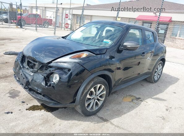 JN8AF5MR6HT700127 2017 NISSAN JUKE Black Առջևի ձախ երեք քառորդ տեսարան