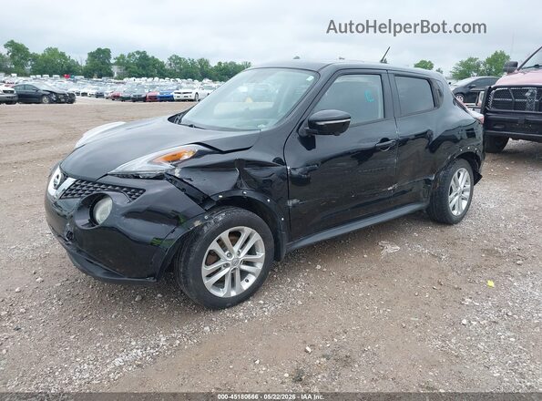 JN8AF5MR7GT607633 2016 NISSAN JUKE Black Vista tres cuartos delantera izquierda