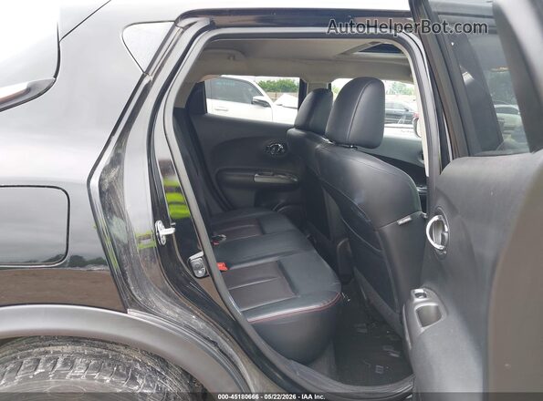 JN8AF5MR7GT607633 2016 NISSAN JUKE Black Vista de la etiqueta del VIN