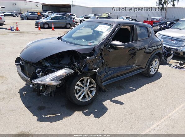 JN8AF5MR9GT603020 2016 NISSAN JUKE Maroon წინა მარცხენა ხედი სამი მეოთხედიდან