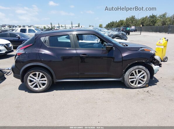 JN8AF5MR9GT603020 2016 NISSAN JUKE Maroon სალონის 360-გრადუსიანი ხედი