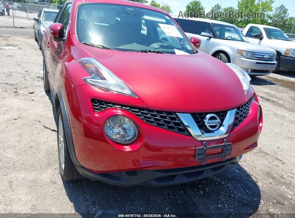 JN8AF5MR9HT706021 2017 NISSAN JUKE Красный Вид спереди