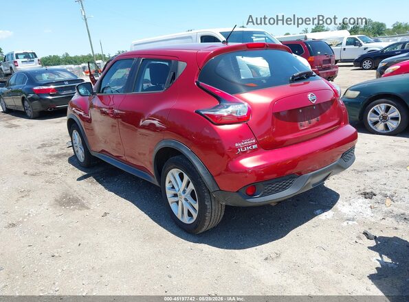 JN8AF5MR9HT706021 2017 NISSAN JUKE Красный Задняя левая четверть