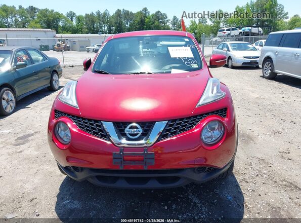 JN8AF5MR9HT706021 2017 NISSAN JUKE Красный Вид щитка приборов