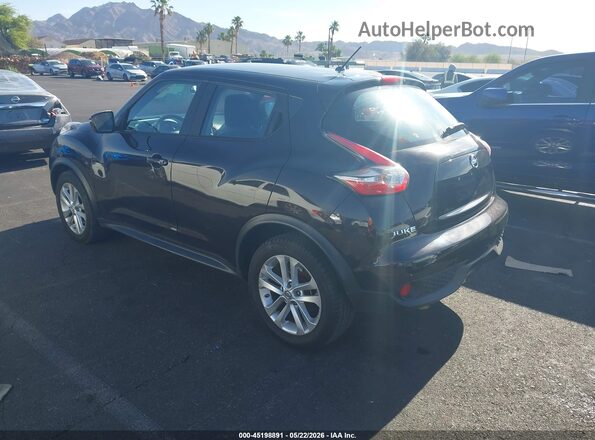 JN8AF5MRXHT701488 2017 NISSAN JUKE Black Rear left