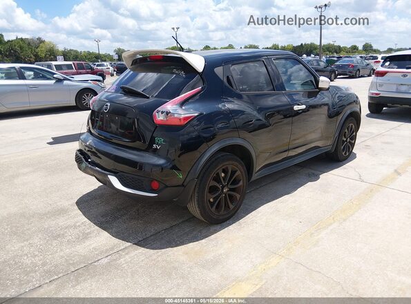 JN8AF5MRXHT703015 2017 NISSAN JUKE Черный Задняя правая четверть