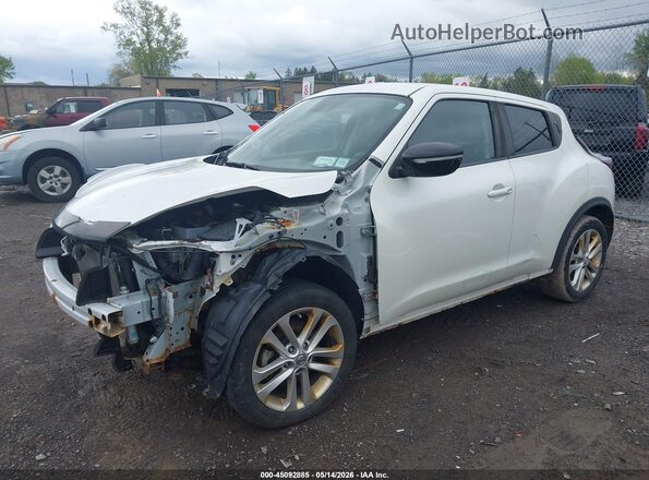 JN8AF5MV2GT657398 2016 NISSAN JUKE White Առջևի ձախ երեք քառորդ տեսարան