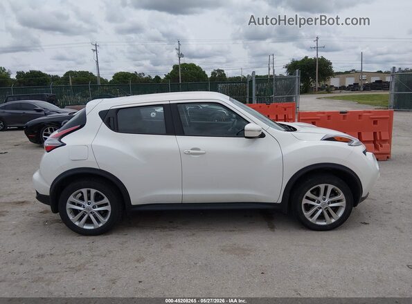 JN8AF5MV4GT656964 2016 NISSAN JUKE Белый Вид задней части салона