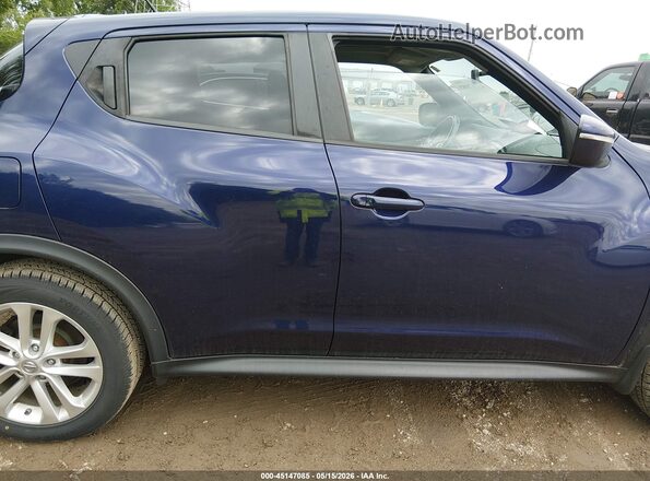 JN8AF5MVXGT655401 2016 NISSAN JUKE Blue Սալոնի հետևի տեսք