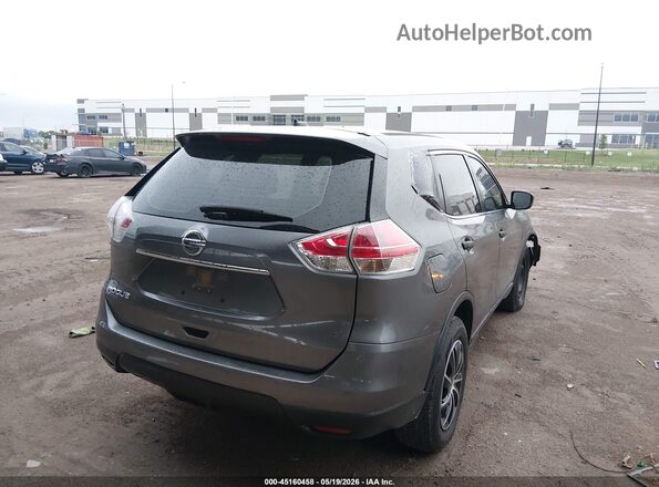 JN8AT2MT0GW018795 2016 NISSAN ROGUE Gray Trasero derecho