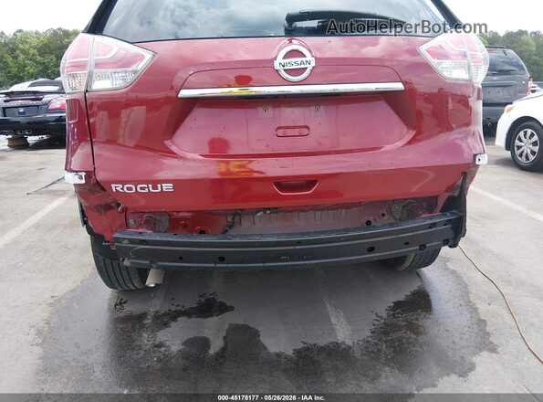 JN8AT2MT0GW023852 2016 NISSAN ROGUE Красный Вид спереди