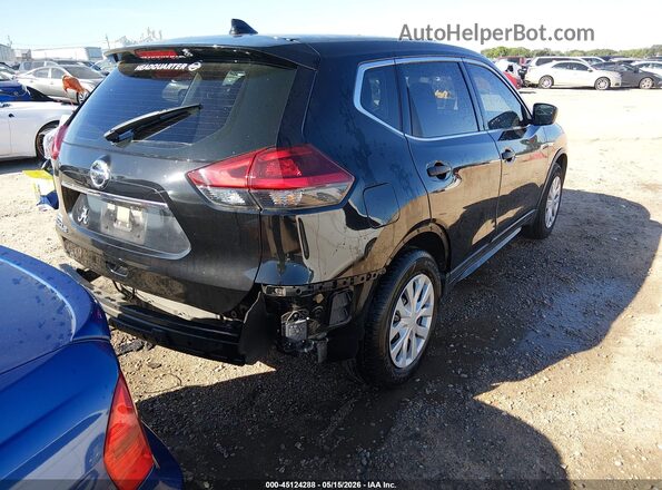 JN8AT2MT0JW463092 2018 NISSAN ROGUE Black უკანა მარჯვენა