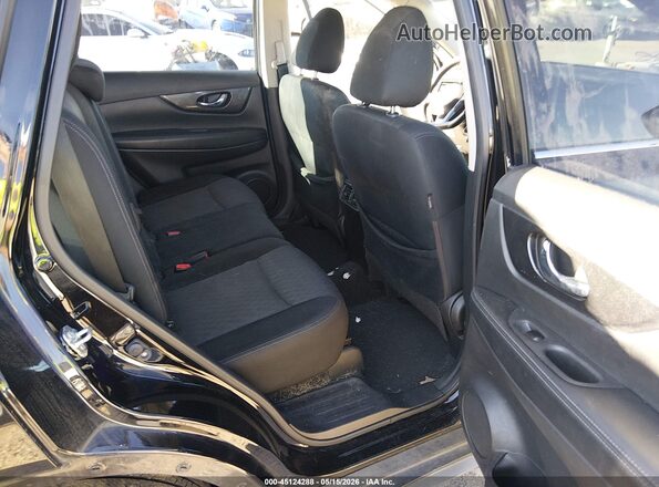 JN8AT2MT0JW463092 2018 NISSAN ROGUE Black VIN კოდის სტიკერის ხედი